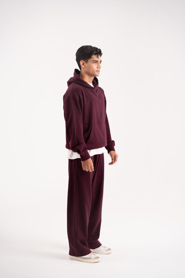 Straight Fit pants in Cherry Lacquer