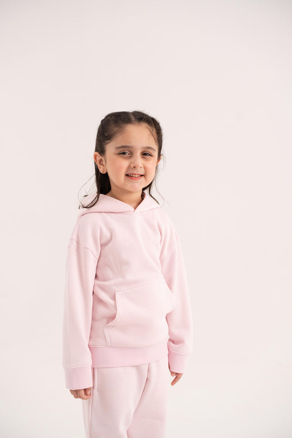 Hoodie in Baby Pink