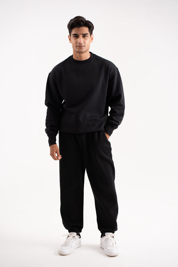 Oversized Sweatshirt In Black
