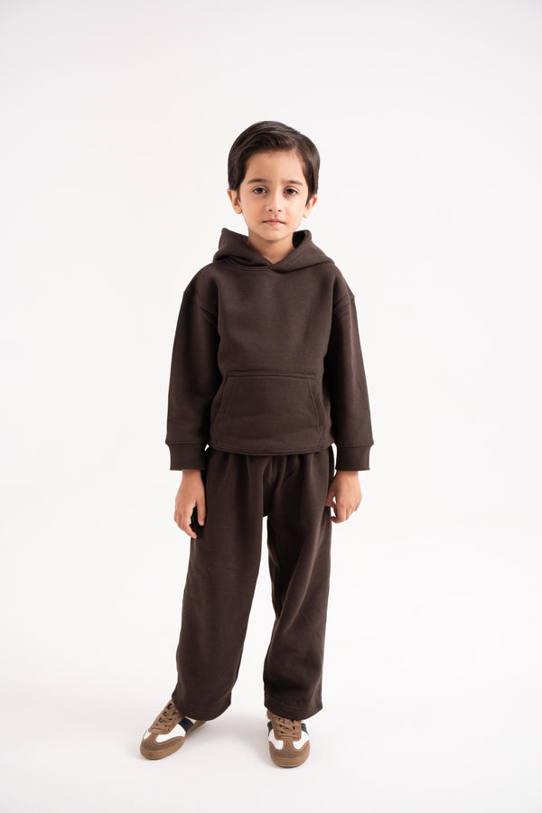 Hoodie in Dusk Brown
