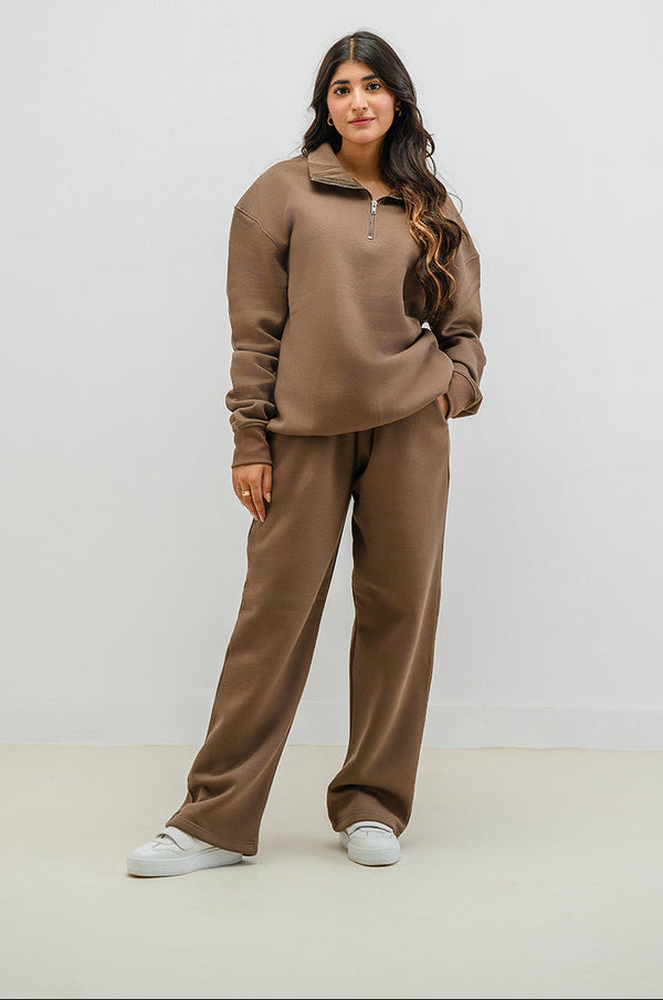 Straight Fit pants  in Mocha