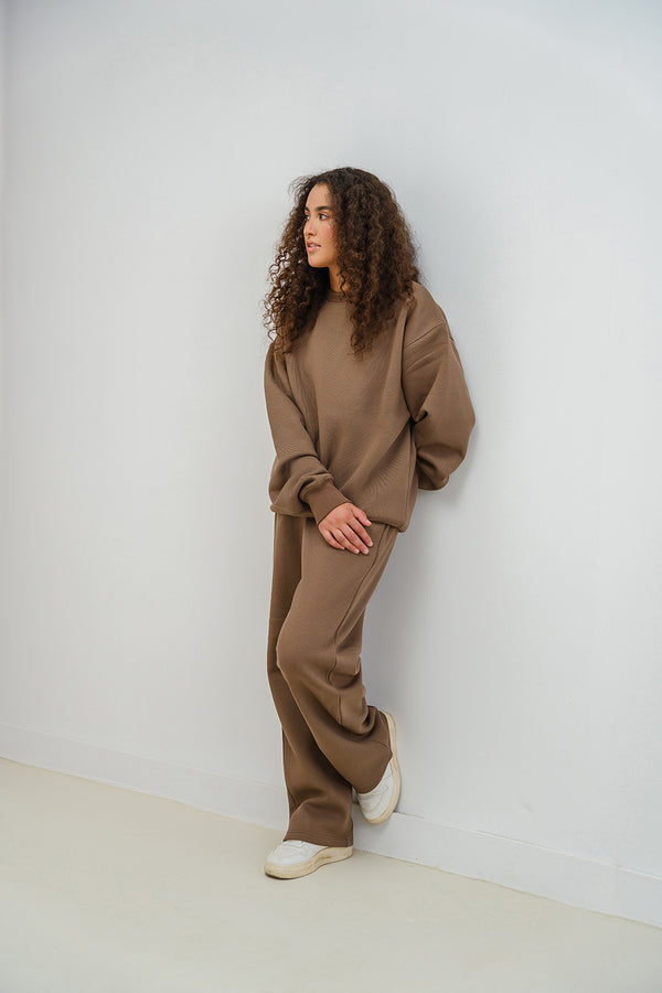 Straight Fit pants  in Mocha