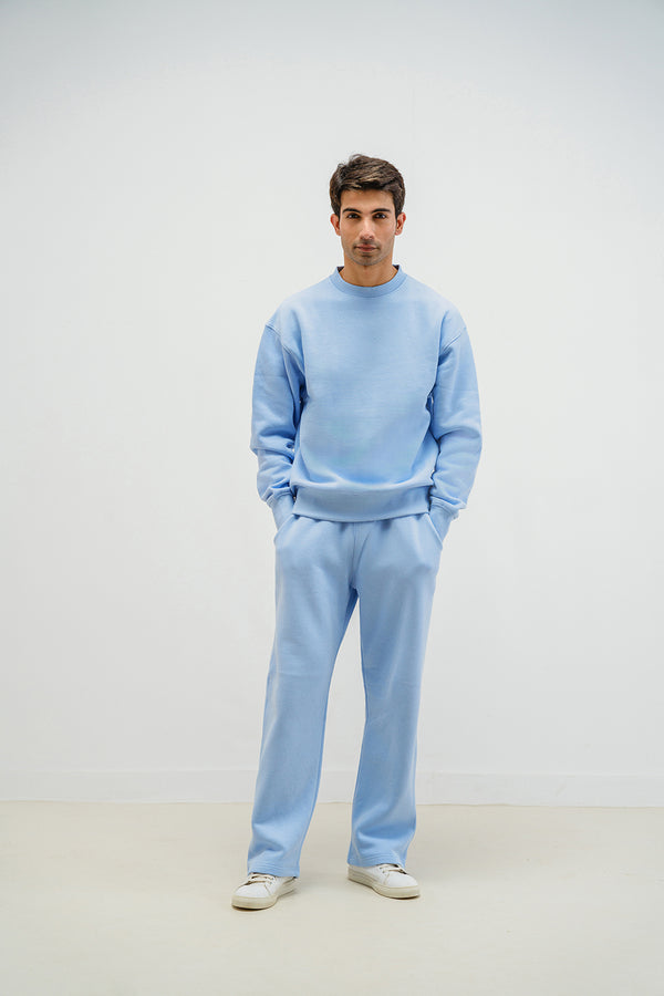 Straight Fit pants in Powder Blue