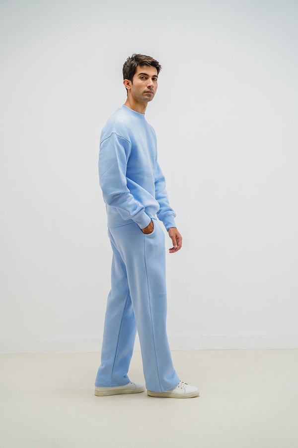 Straight Fit pants in Powder Blue