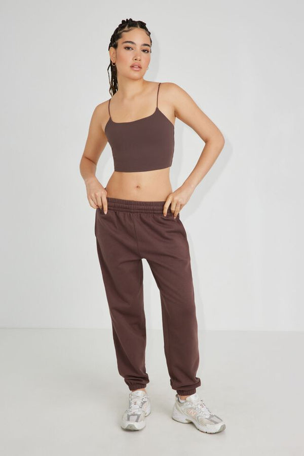 Jogger Pants in Cocoa Brown