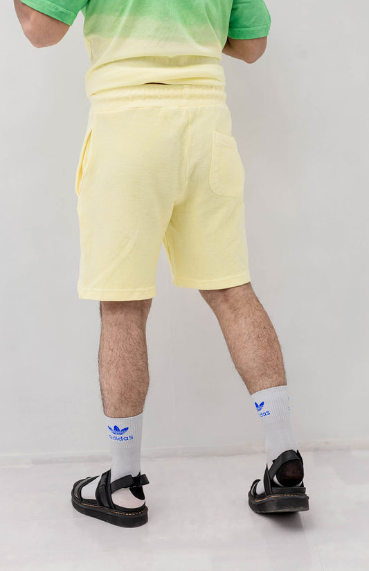 Shorts in Hay Yellow Color - Lahori Athleisure