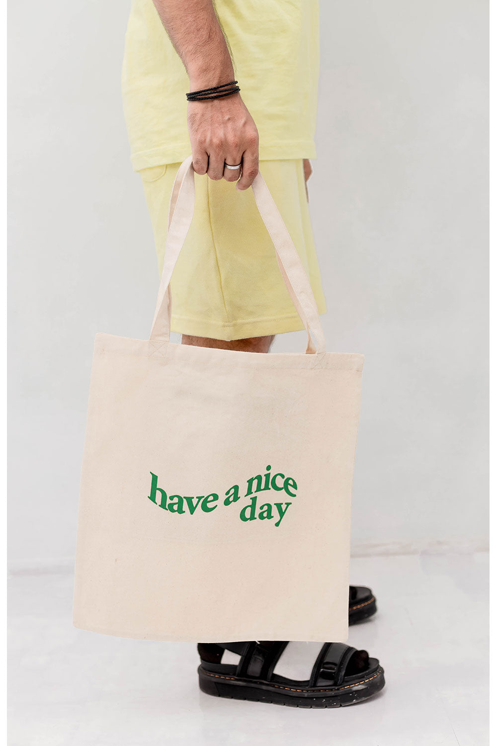 Tote bag with Print "Have a Nice Day" - Lahori Athleisure