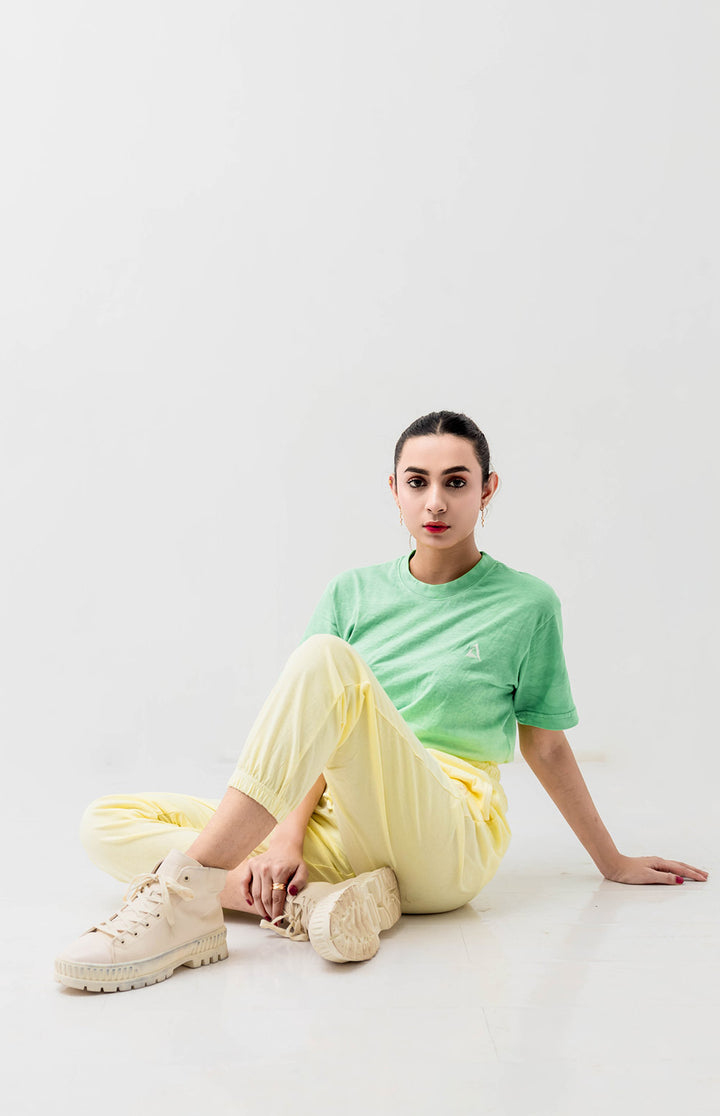 Track Pants in Hay Yellow Color - Lahori Athleisure