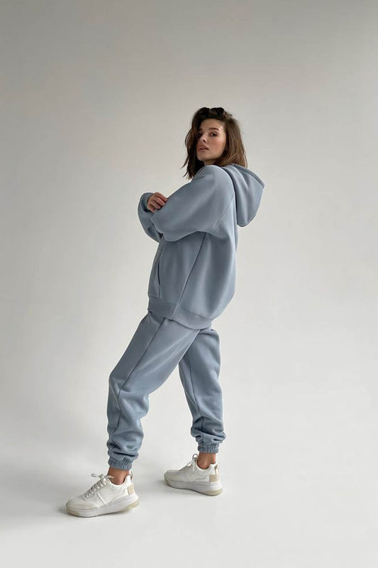 Oversized Hoodie in Arctic - Lahori Athleisure