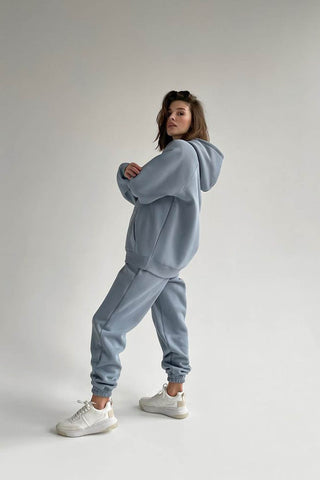 Oversized Hoodie in Arctic - Lahori Athleisure